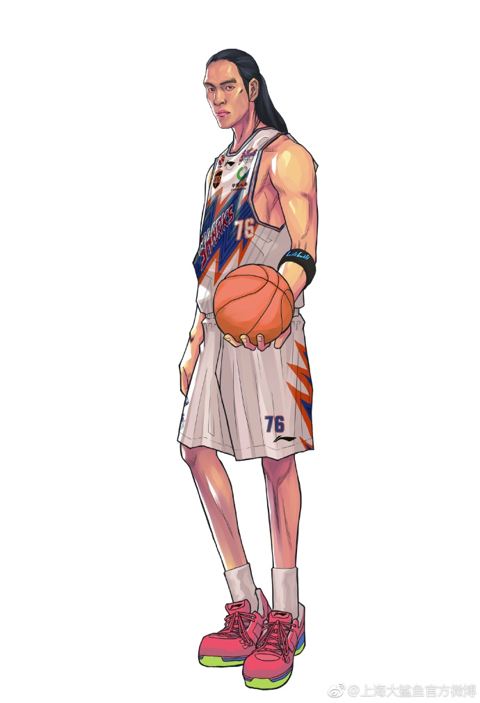 当水墨丹青的中国风遇上活泼灵动的二次元，球员们瞬间化身为从古风漫画中走出的少年侠客，一招一式尽显东方韵味。