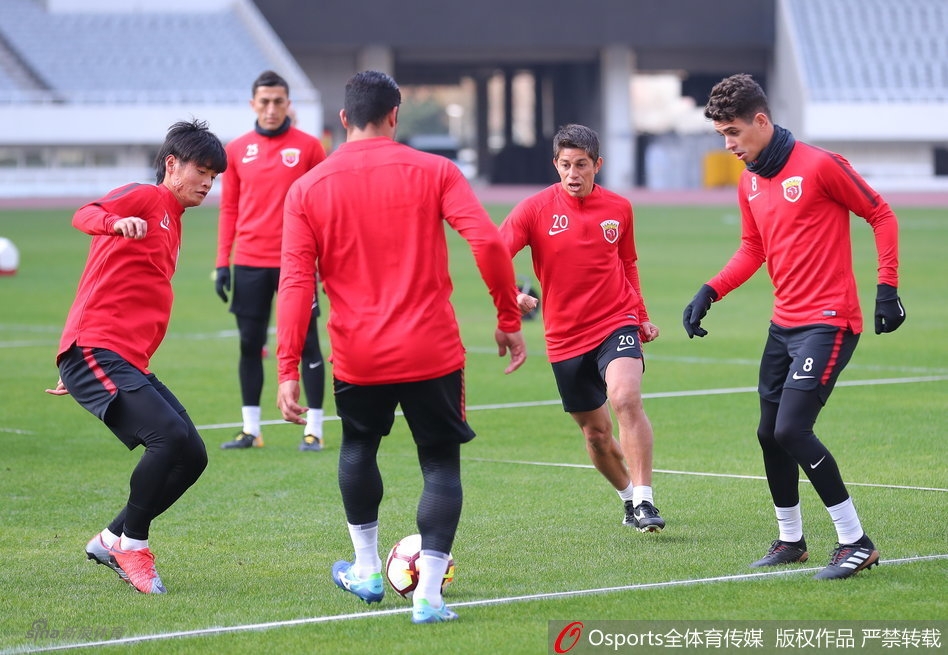 上港五大外援聚齐