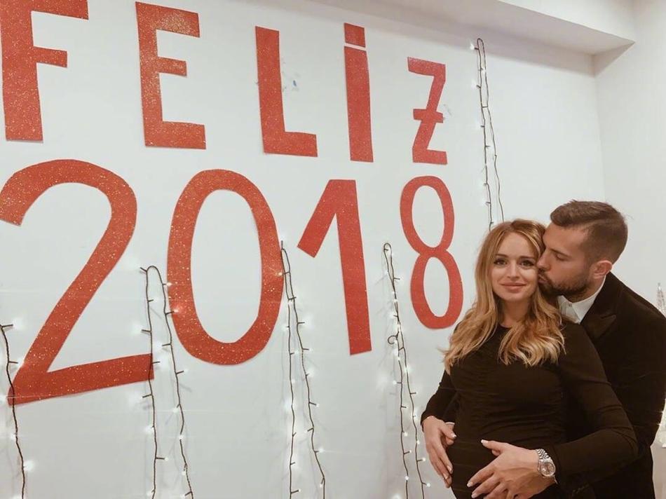 巴萨球星迎新年