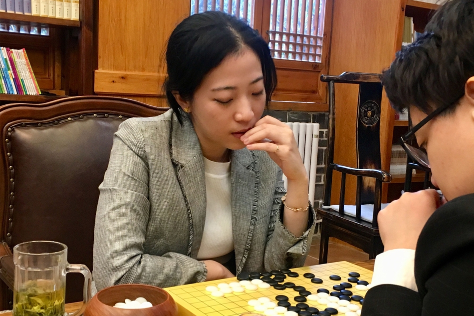 高清-女子名人战首局赛后