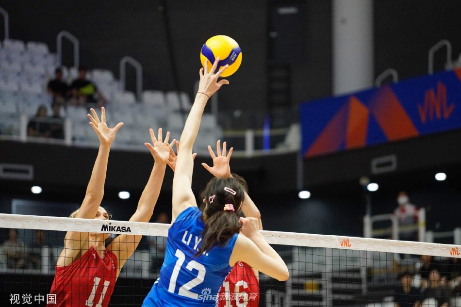 [女排世联赛]中国女排3-2逆转美国晋级总决赛