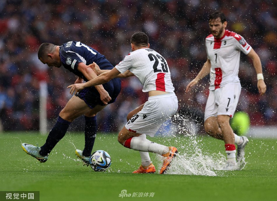 看台上浩瀚的苏格兰球迷海洋，旗帜飘扬，人人脸上洋溢着自豪与喜悦，汇成一片红白相间的欢乐画面。