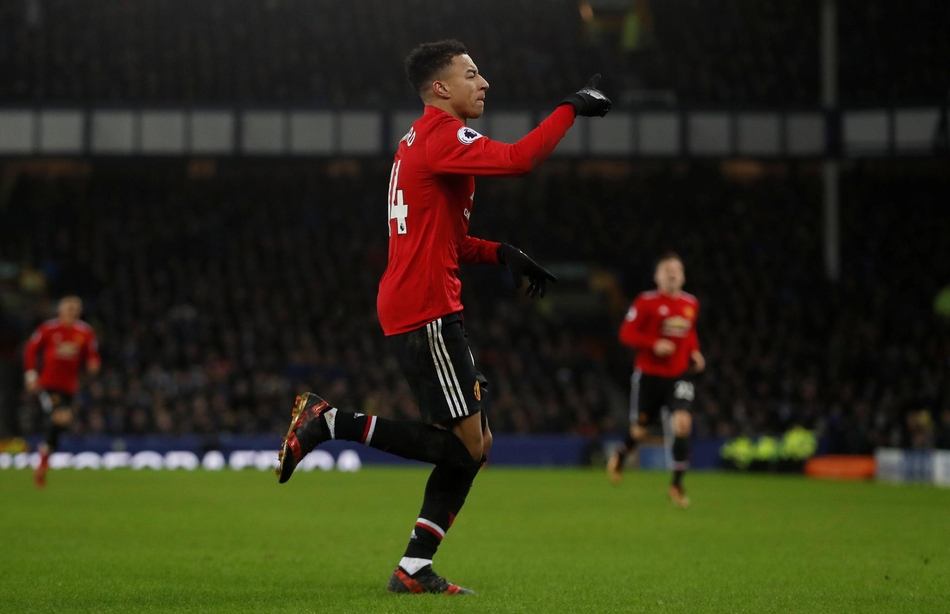 林加德庆祝破门