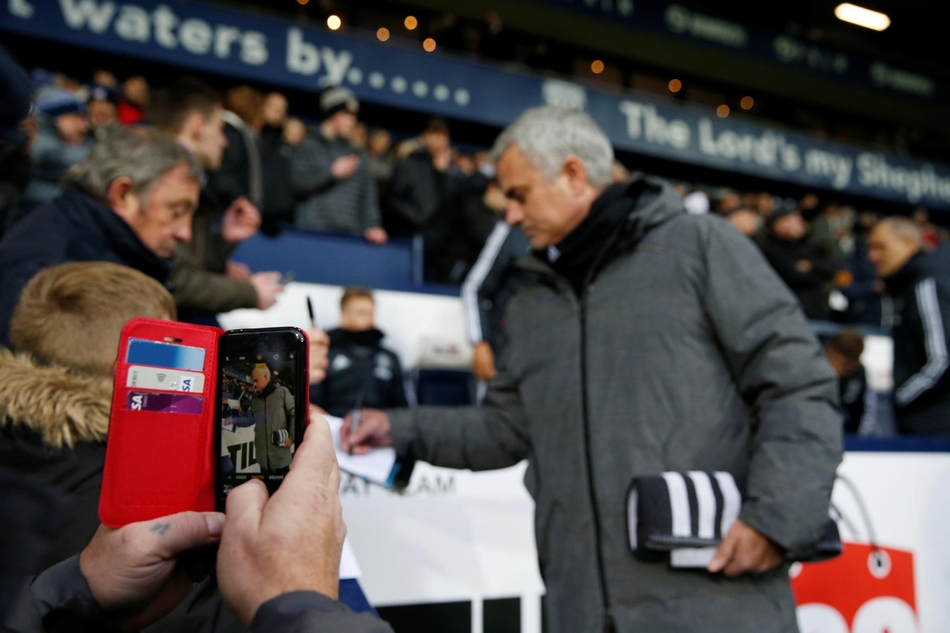 赛前的穆里尼奥