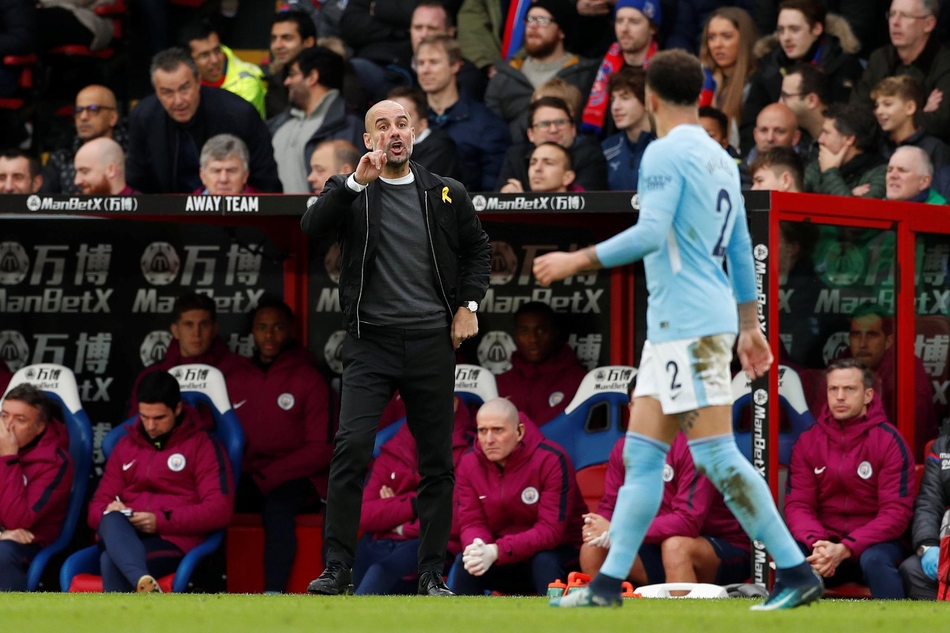 瓜迪奥拉指挥沃克