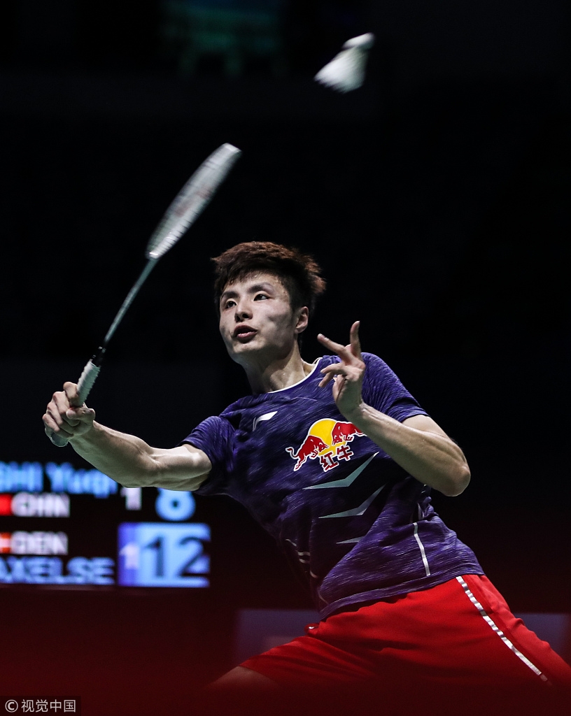 羽联总决赛石宇奇2-1安赛龙