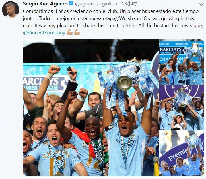 孔帕尼独自坐在伊蒂哈德球场的看台上，目光深邃地望向空旷的绿茵场，仿佛在与这座战斗了十一年的球场做最后的告别，安静而充满力量。