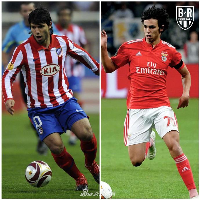 比赛中，菲利克斯尝试马赛回旋摆脱防守，动作舒展而优雅，足球仿佛被一根无形的线拴在他的脚下。