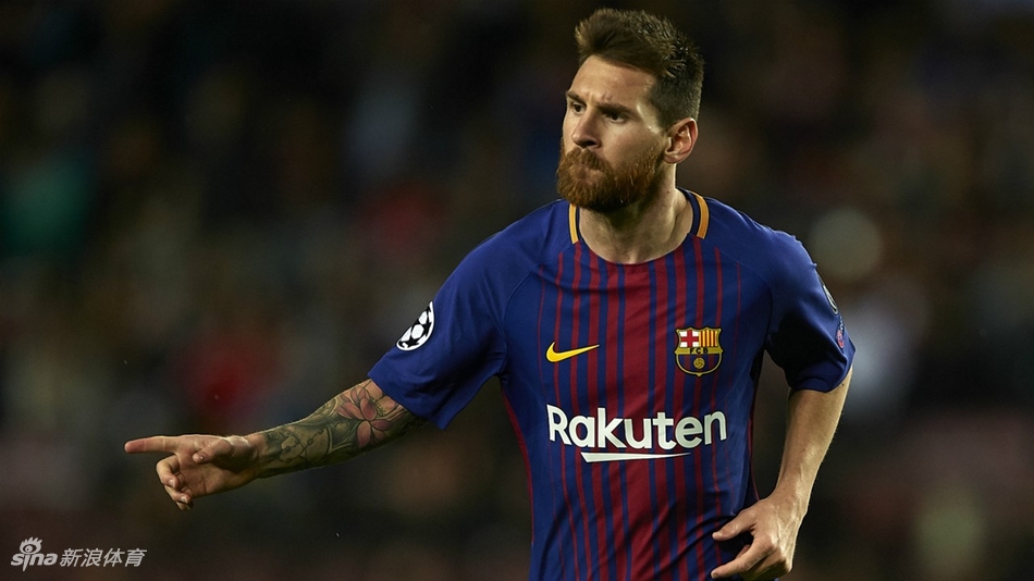 前锋：梅西