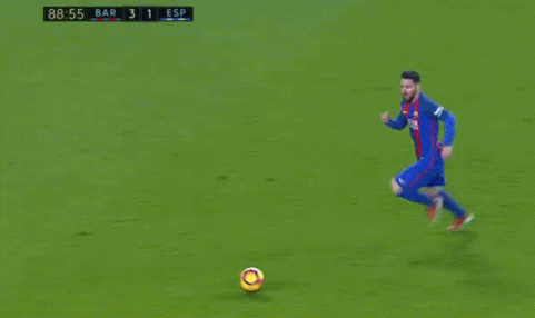 和梅西做撞墙配合是什么感觉？