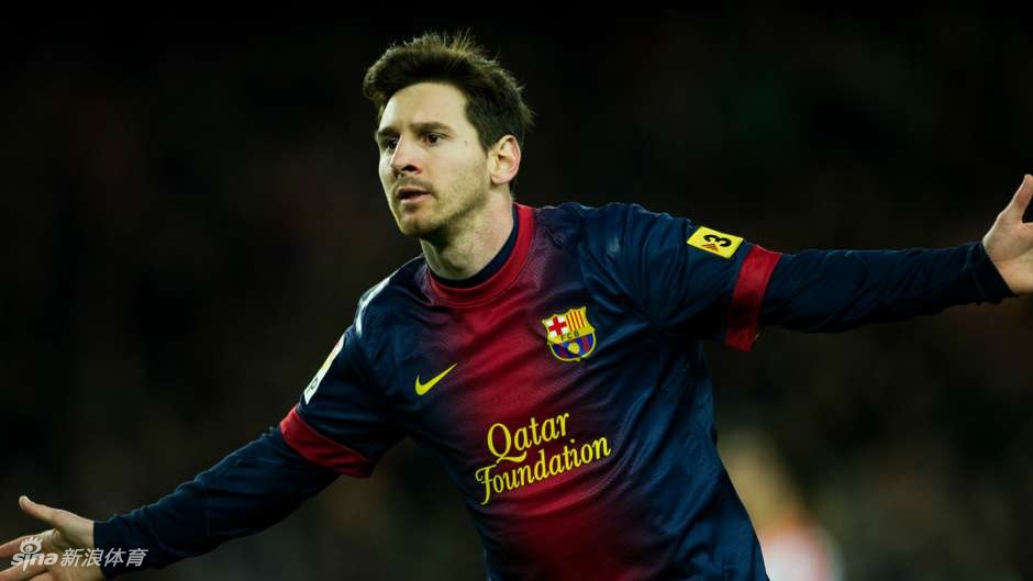 2012年：梅西（91球）