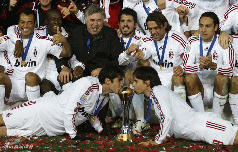 帮助米兰赢得世俱杯