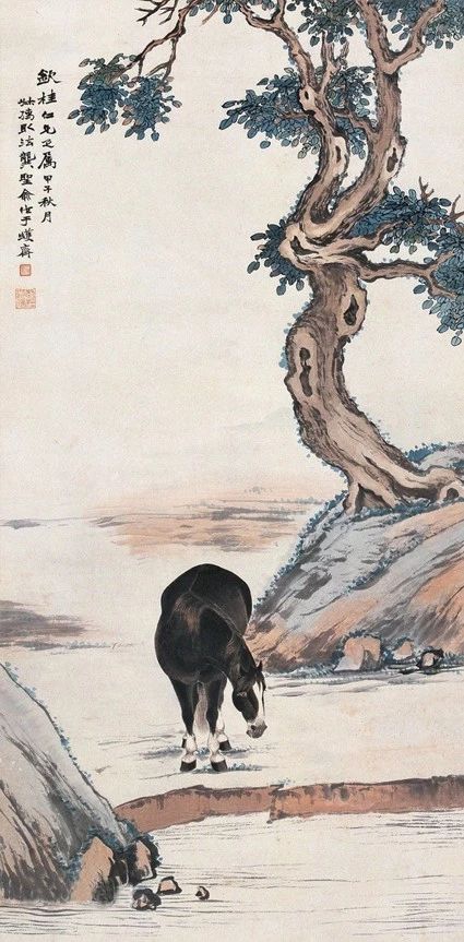 画马奇才 他被赞"近世之赵孟頫"