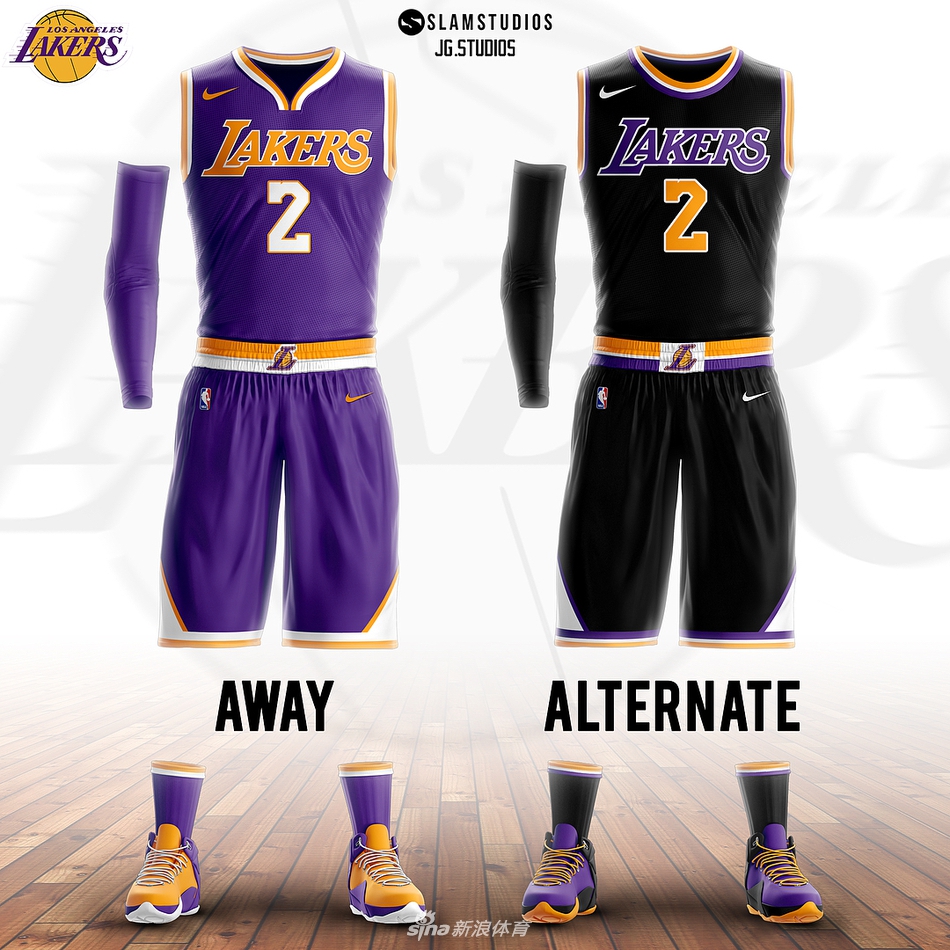 nba新赛季球星球衣设计概念图