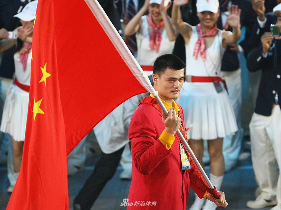 【回顾】北京奥运会姚明引领中国代表团入场
