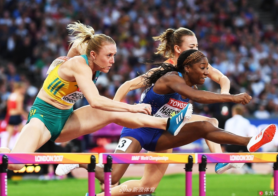 2017田径世锦赛100米图片