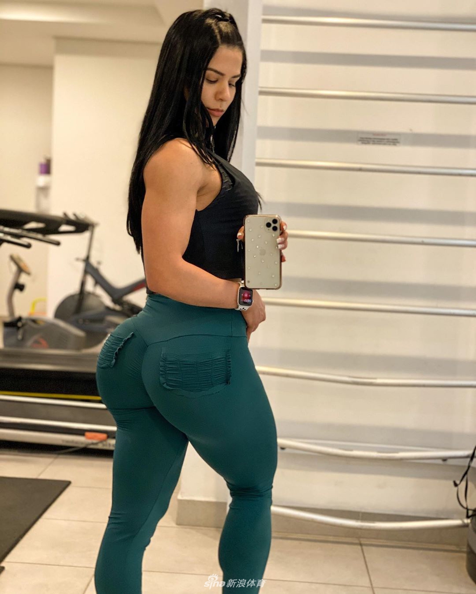 巴西健身女神晒