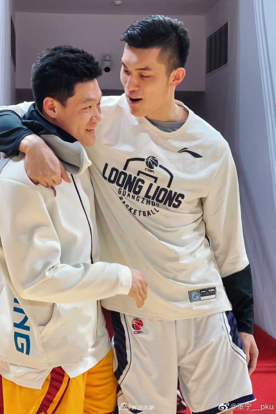 张宁在微博发布的长文截图，字里行间透露出他对阵师兄郭凯的期待，文字里满是藏不住的笑意与兄弟情深