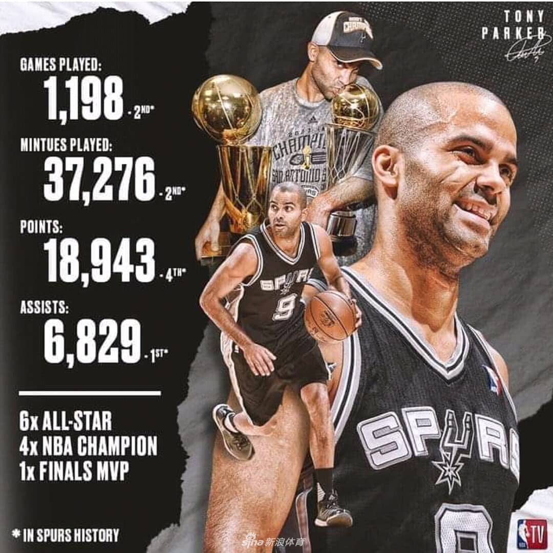 1 / 36 北京时间6月11日,托尼-帕克正式宣布退役,自此nba最成功的