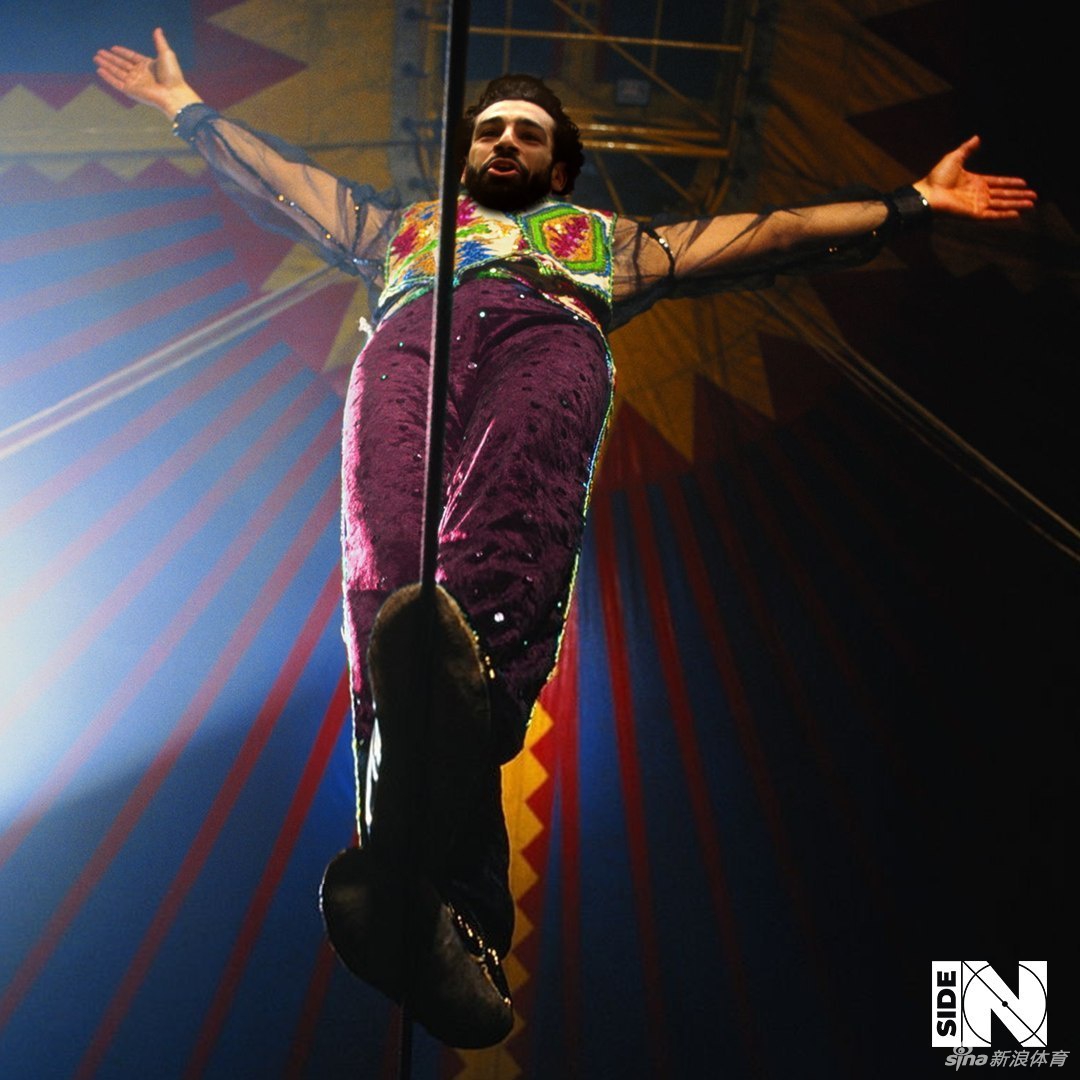 镜头拉远，梦幻的马戏团大帐篷内，五个舞台同时上演着精彩：中央是梅西的魔法球，高空是C罗的翱翔，右侧是内马尔的嬉闹，左侧是库尔图瓦的足球军团。观众席座无虚席，所有观众都仰着头，脸上洋溢着不可思议的惊喜笑容，仿佛置身于一场最伟大的梦境之中。