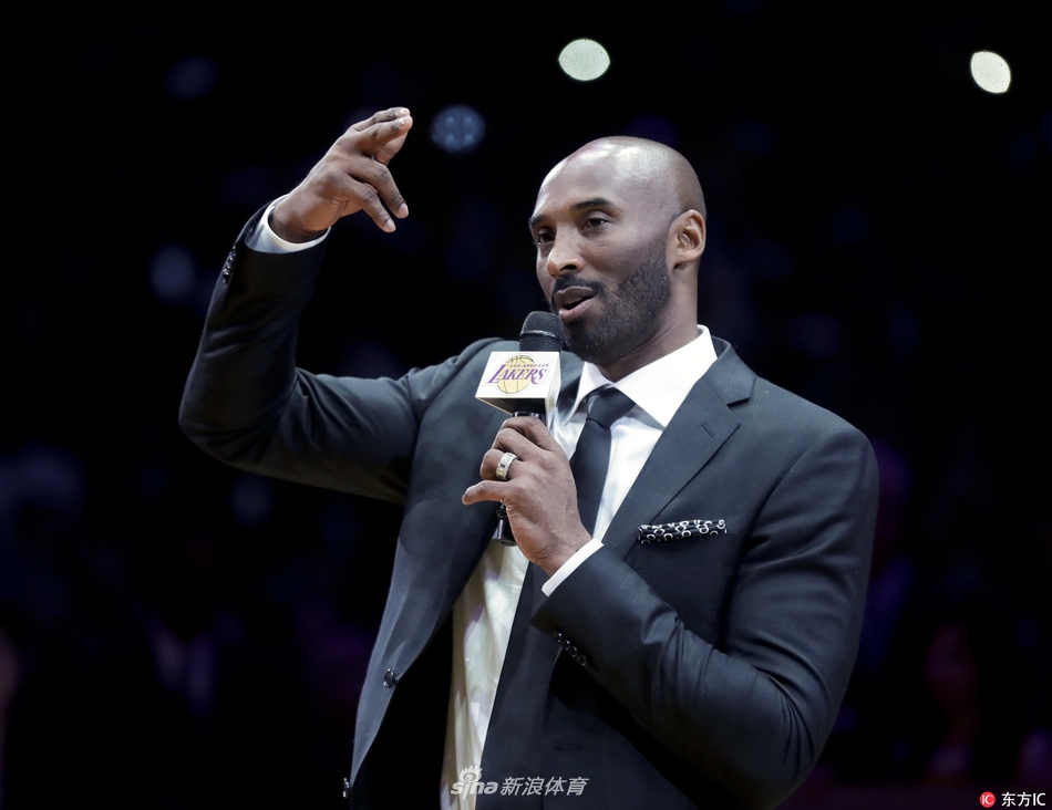 科比球衣退役仪式现场