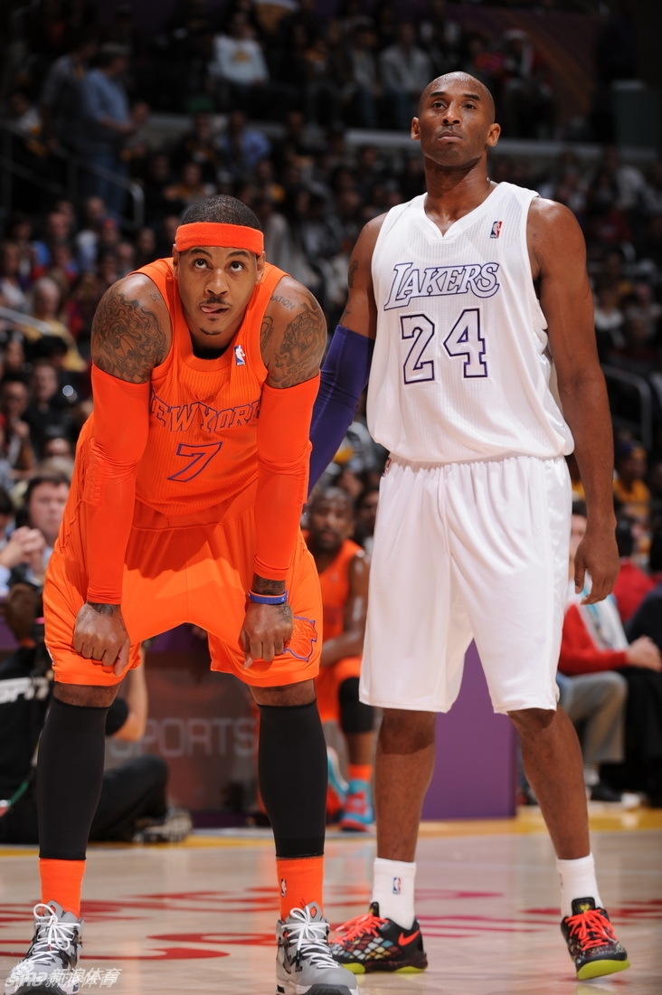 2012年尼克斯VS湖人