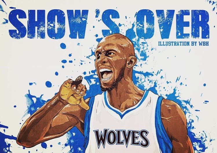 NBA球星漫画像 科比麦蒂抢镜