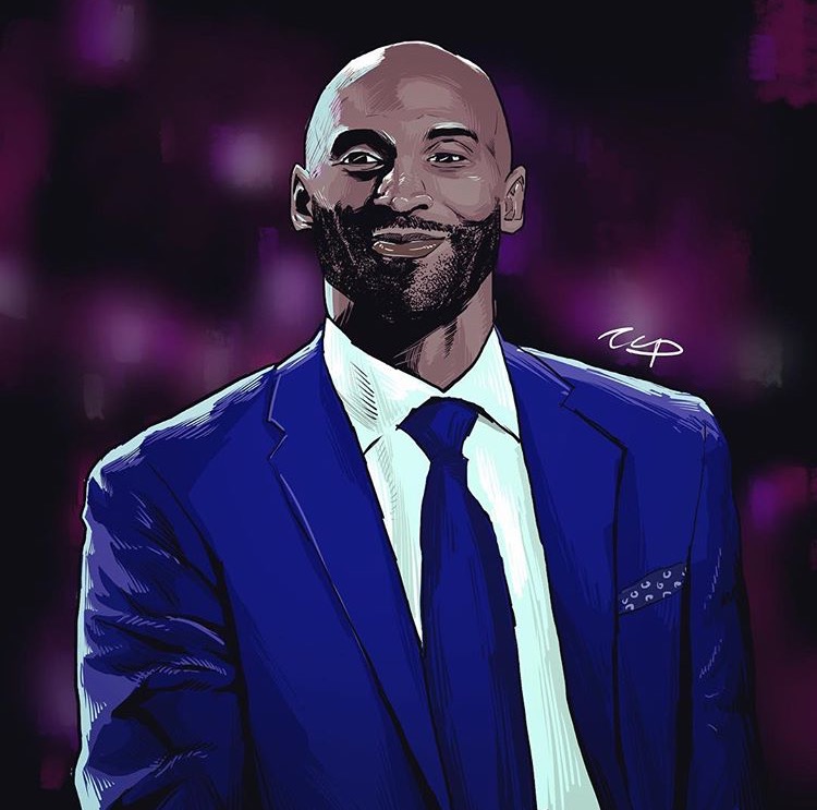 NBA球星漫画像 科比麦蒂抢镜