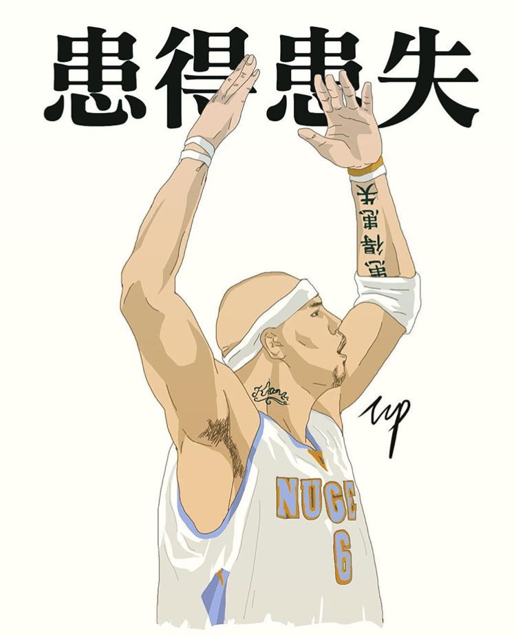 NBA球星漫画像 科比麦蒂抢镜
