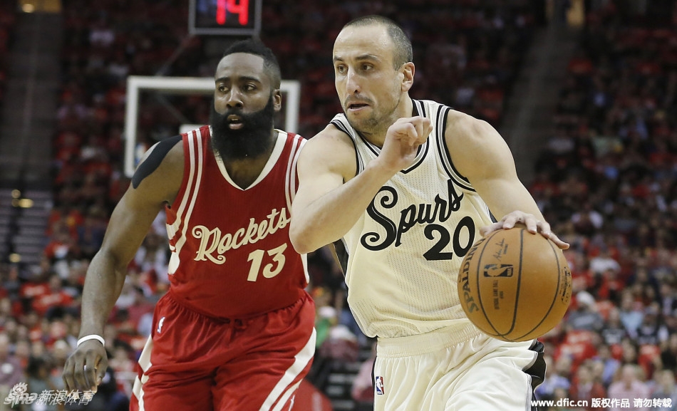 2015年火箭VS马刺