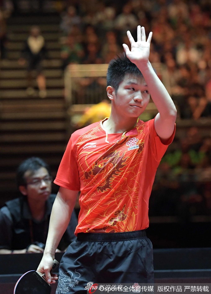2017年杜塞尔多夫世乒赛结束男子单打第二场