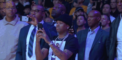 科比球衣退役仪式现场