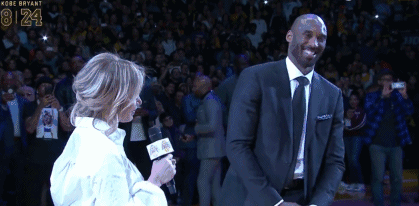 科比球衣退役仪式现场