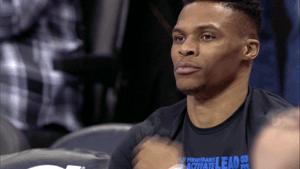 nba最有个性的大男孩!威斯布鲁克表情包笑翻天