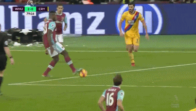 年度最佳进球：卡罗尔（西汉姆联 vs 水晶宫）