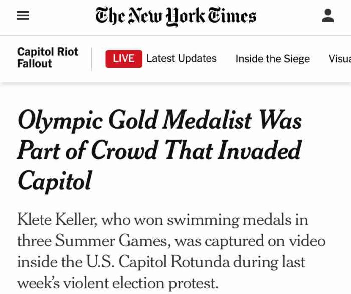 美国奥运冠军身穿队服进入国会，被吃西瓜的人群选出_游泳新浪网