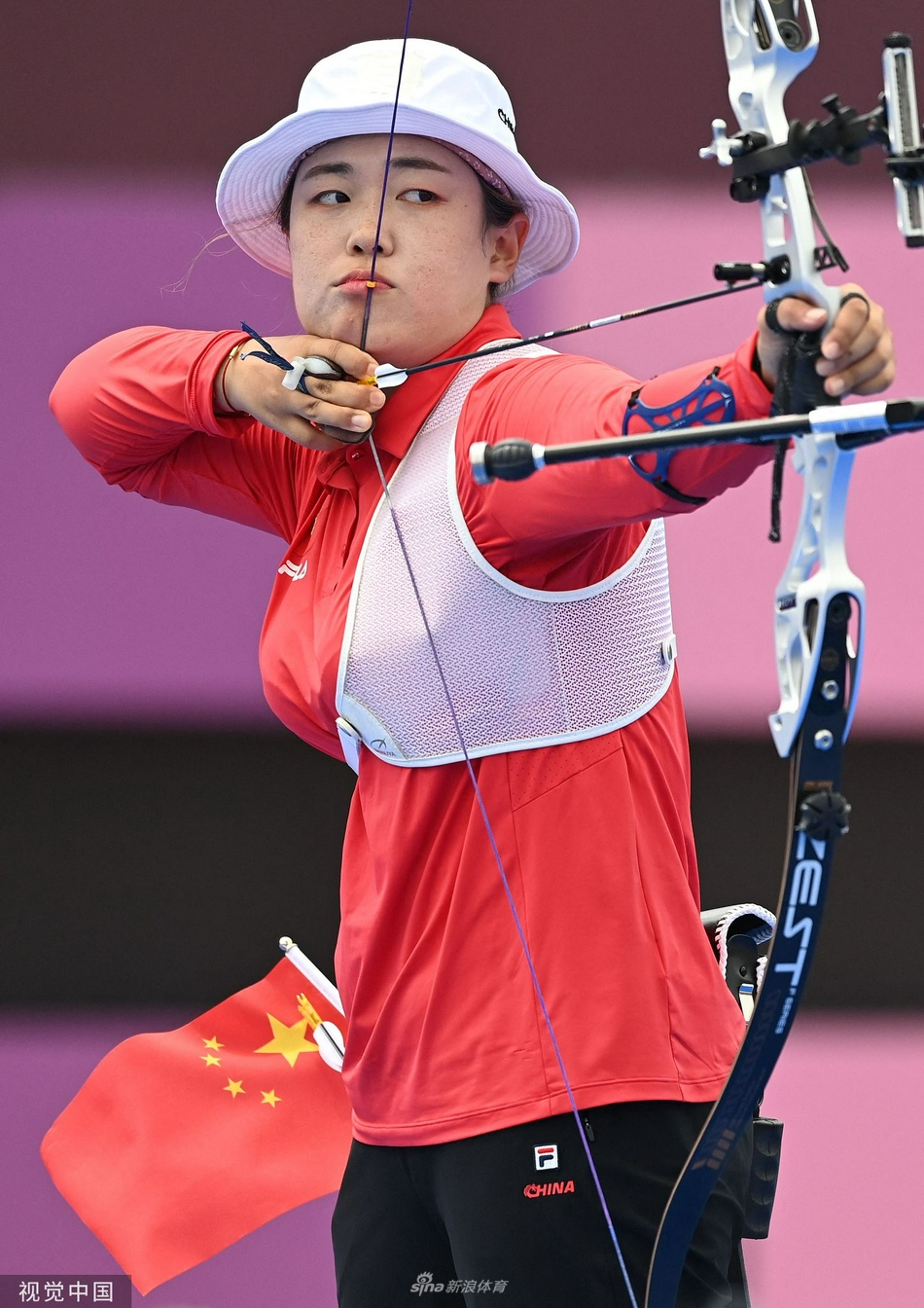 37 1 4 当地时间2021年7月30日,日本东京,2020东京奥运会射箭女子
