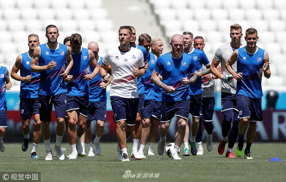 冰岛队训练备战