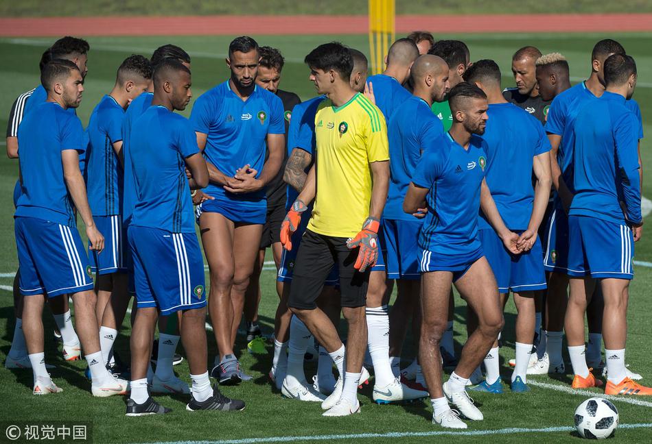 摩洛哥队训练备战