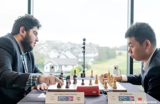 国际棋连大瑞士赛第五轮 王皓等七名棋手并列榜首