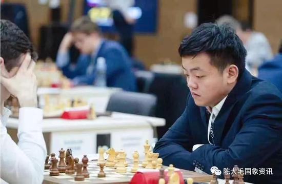 此图为本盘棋拿白力克对手