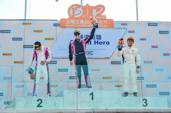 赛道英雄Supercar Challenge组别季军 李彦翰