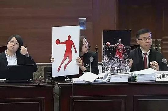 乔丹体育争议商标