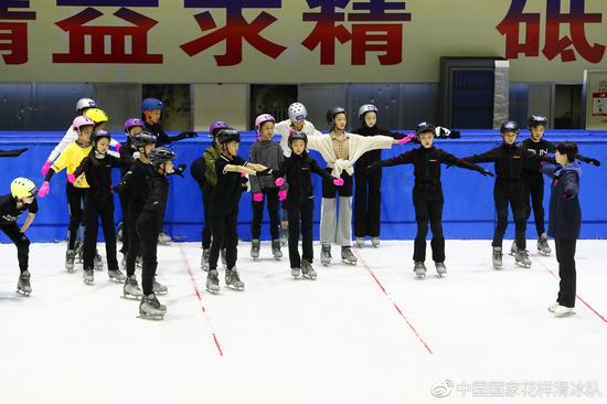花滑协会与北京舞蹈学院附中跨界选材正式启动。