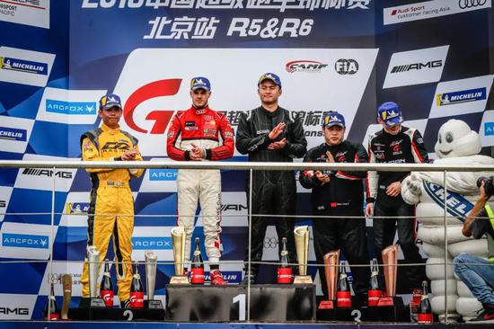 2018 China GT中国超级跑车锦标赛第六回合GT3组颁奖