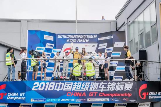 2018 China GT中国超级跑车锦标赛第六回合GT3组AM-AM车手颁奖