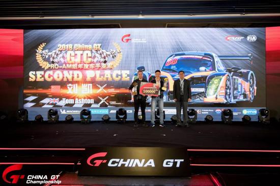 GTC组PRO-AM年度车手亚军 Xtreme Motorsports 刘凯/Tom Ashton