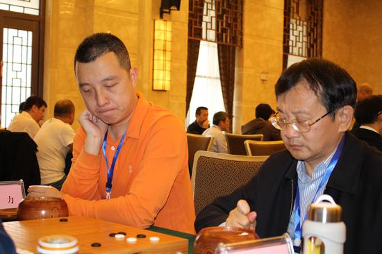 全国围棋双人赛比赛现场