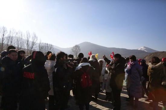 古杨树场馆平台介绍崇礼奥运场馆整体推进情况(图/黄业)