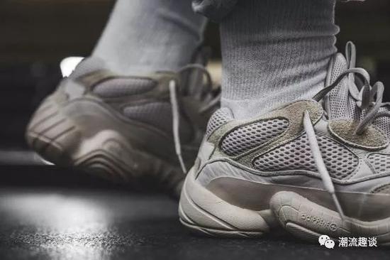Adidas Yeezy 500上脚